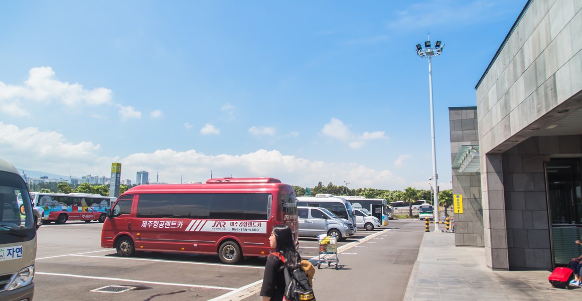 the rental car stations