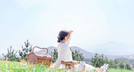 아부오름 피크닉 사진이미지